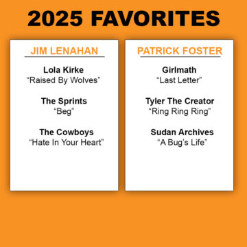 Thumbnail for Episode 2295: Jim and Patrick Pick the Best Music of 2025